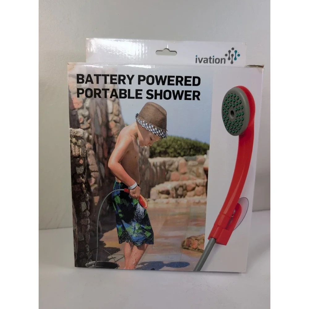 Portable Shower Invasion Battery New Open‎ Box